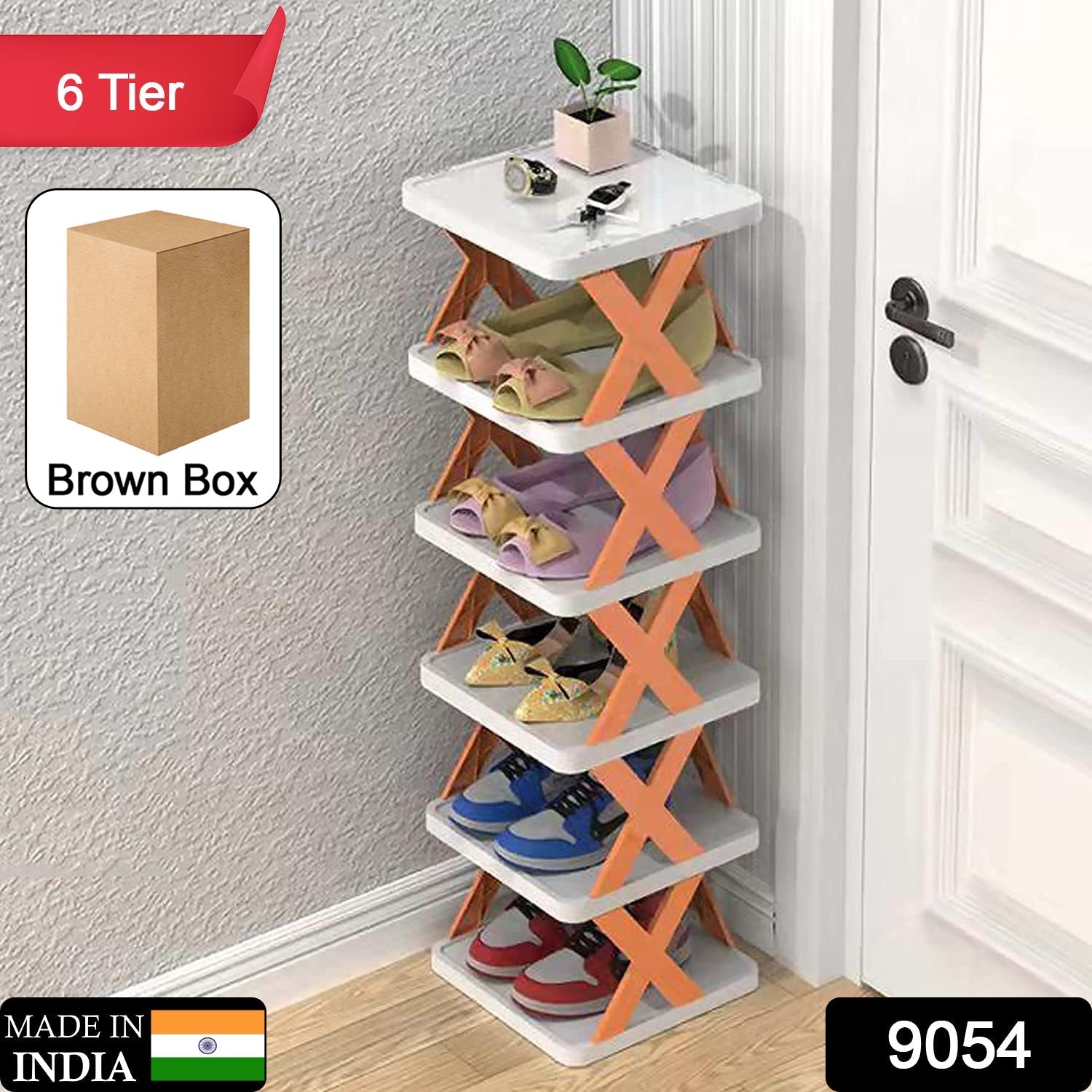 Space-saving shoe organizer Space-saving shoe organizer